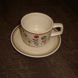 4 sets Lenox china Temper ware Sprite cups saucers